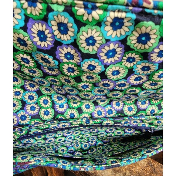 Vera Bradley Blue Rhapsody Print 2009 Retired Paisley Purse Vintage Designer - Picture 5 of 6